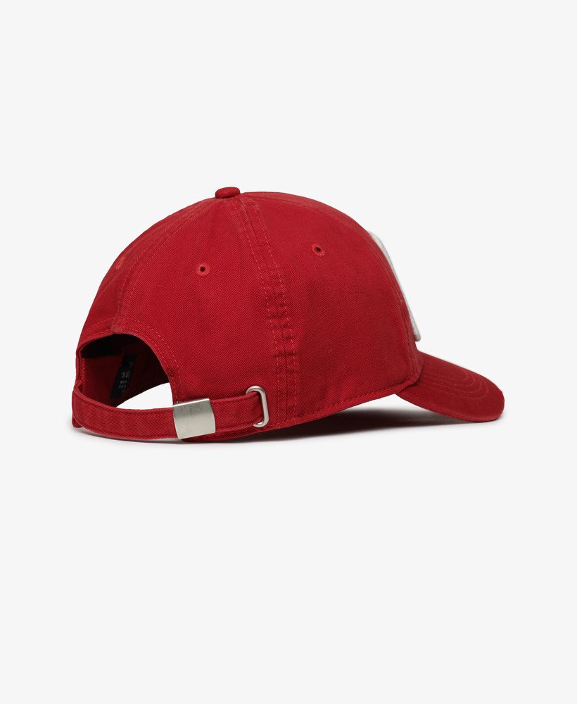czapka typu trucker z grafiką w kolorze czerwonym