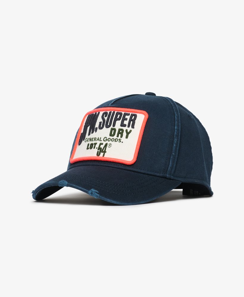 czapka typu trucker z grafiką w kolorze eclipse navy