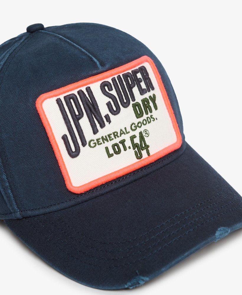 czapka typu trucker z grafiką w kolorze eclipse navy