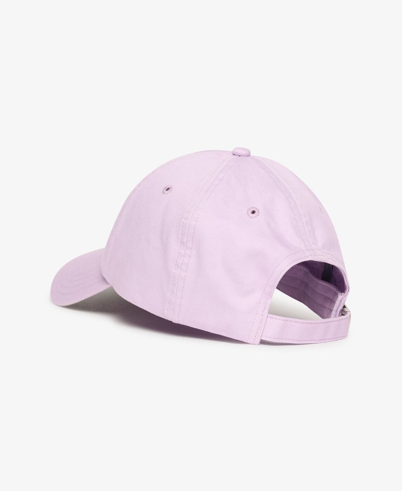 czapka z daszkiem z grafiką w kolorze parma violet purple