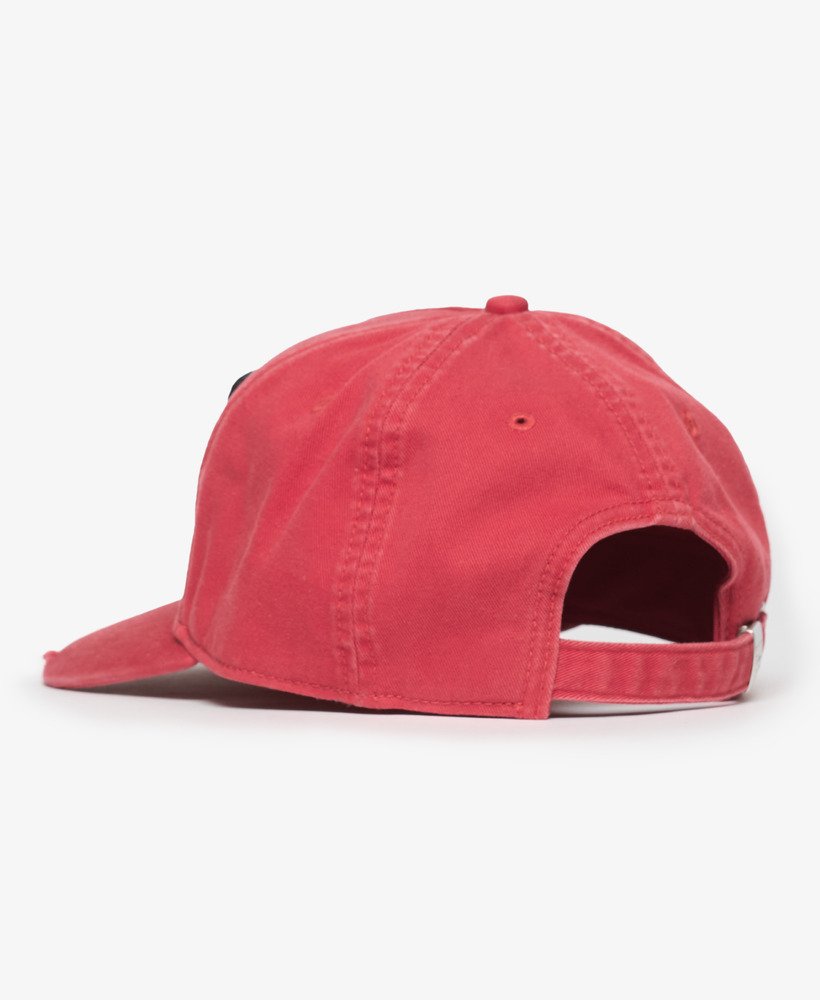 czapka typu trucker z grafiką w kolorze czerwonym