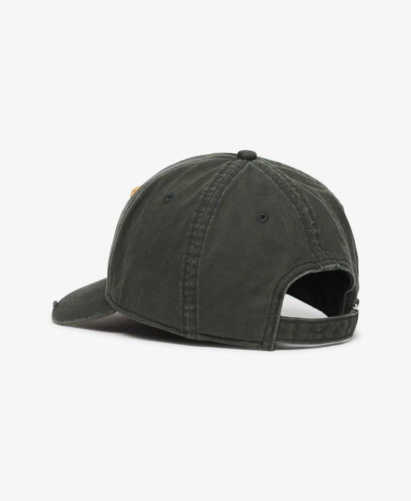 czapka typu trucker z grafiką w kolorze khaki green