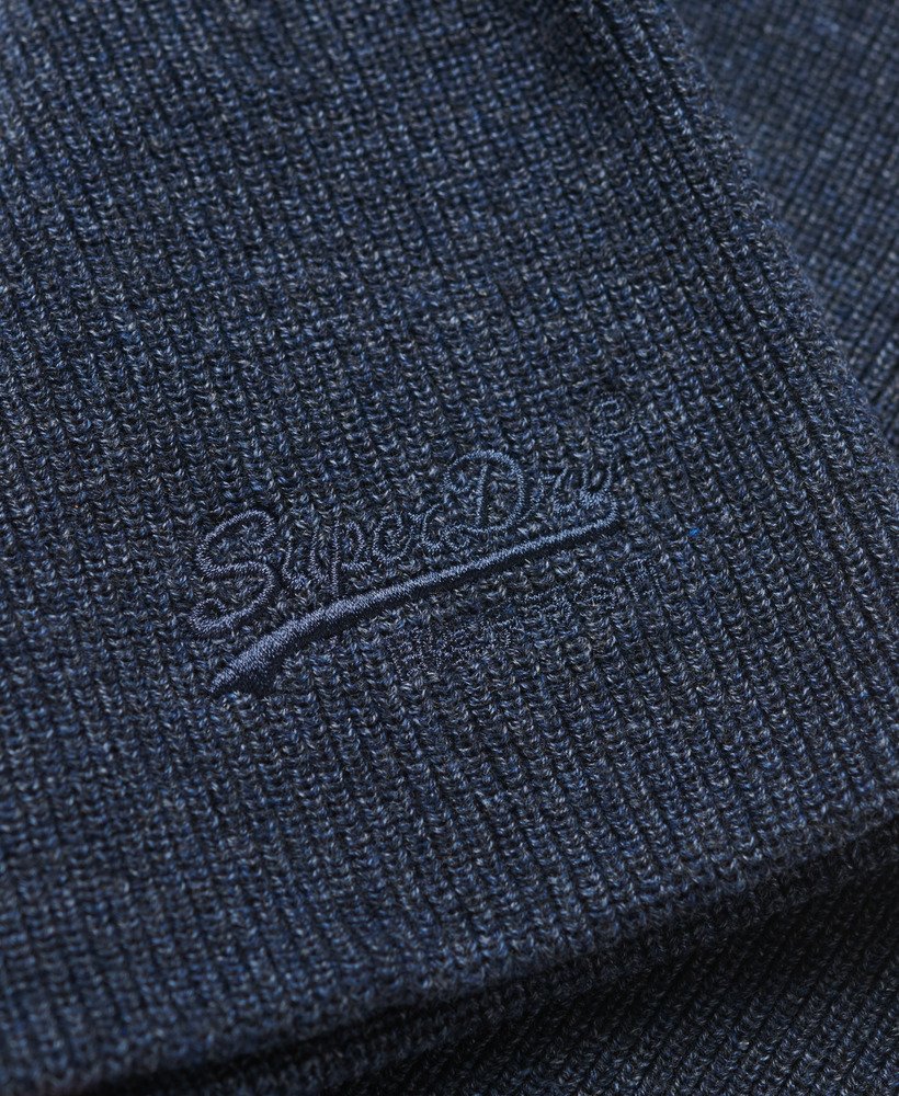 czapka typu trucker z logo sport tri w kolorze richest navy marl