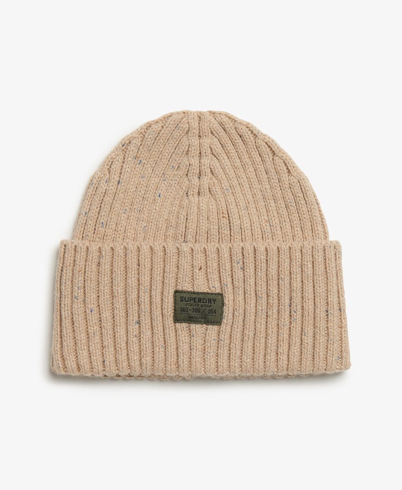 czapka dzianinowa rkwear nep w kolorze kamiennego beżu nep