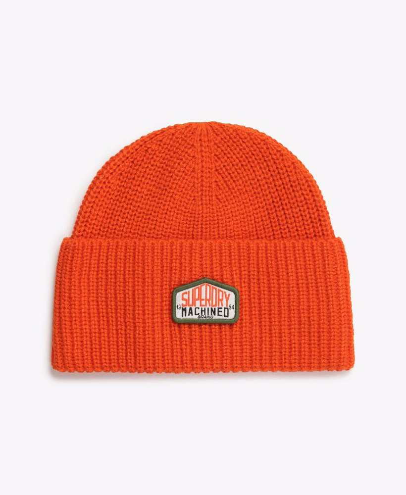 Czapka beanie trucker dzianinowa