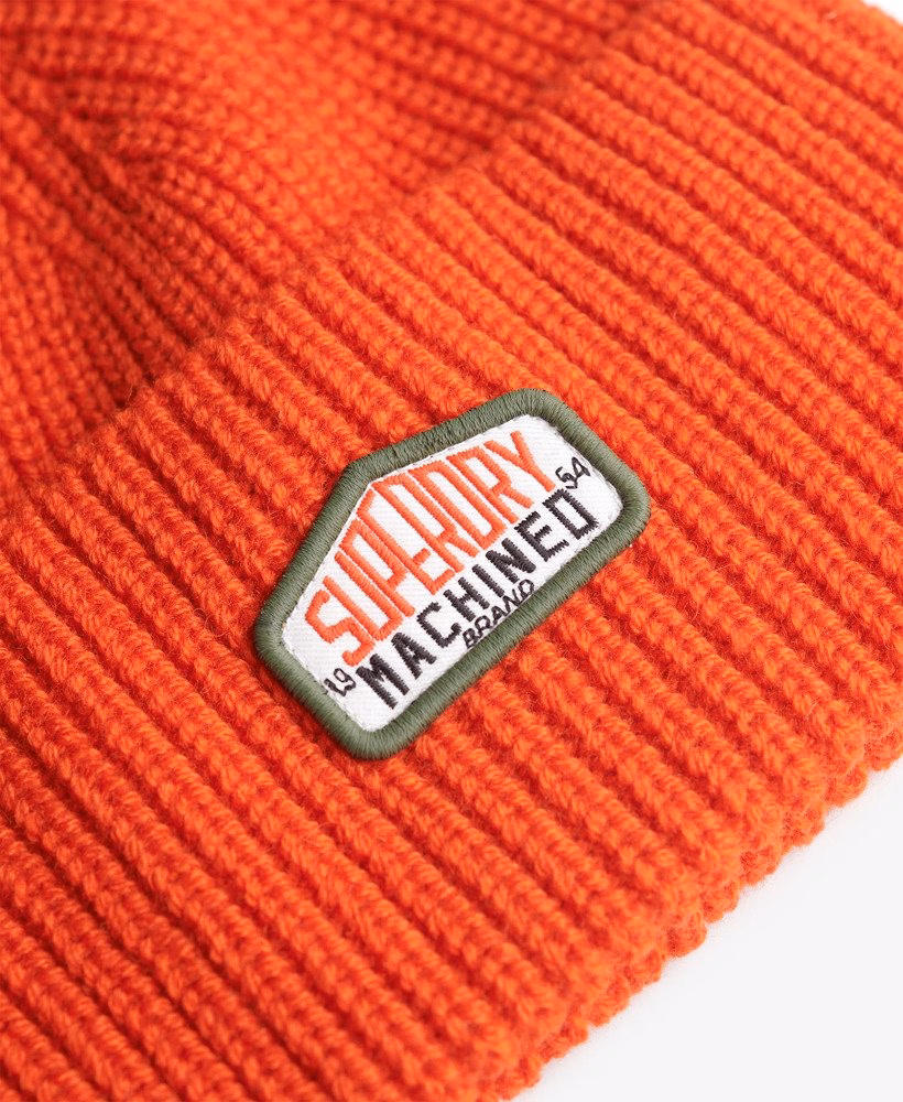 Czapka beanie trucker dzianinowa