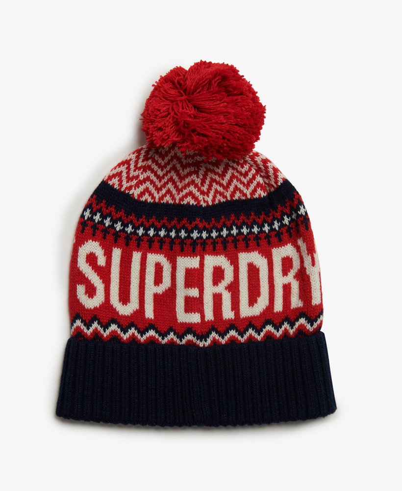 kapelusz fairisle beanie w kolorze rich navy