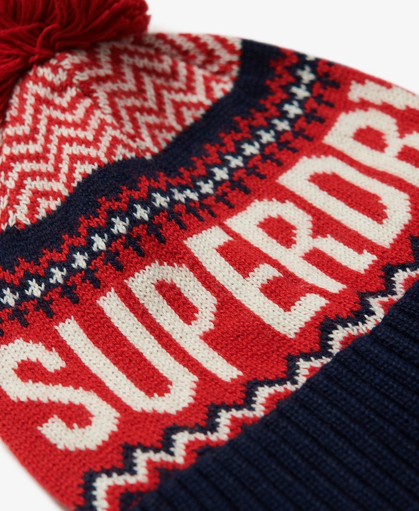 kapelusz fairisle beanie w kolorze rich navy