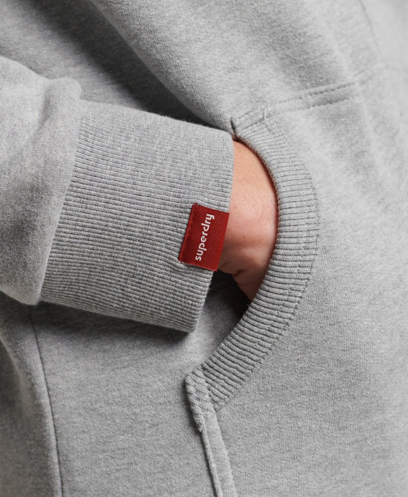bluza z kapturem i neonowym logo w kolorze szary melanż