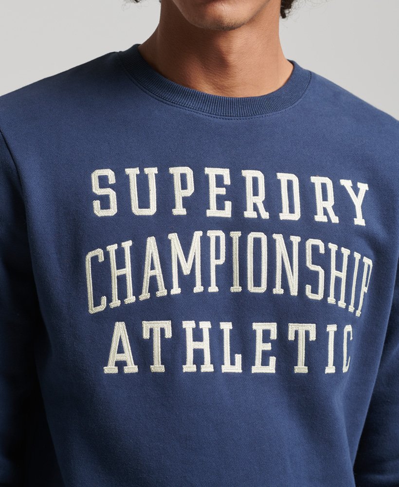 bluza sportowa vintage gym w kolorze lauren navy
