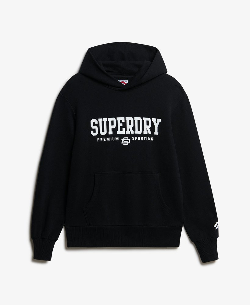 bluza z kapturem core sport w kolorze czarnym