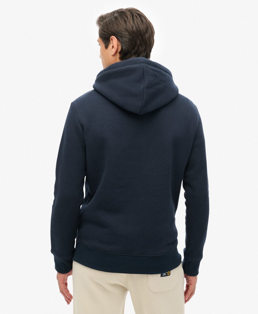 bluza z kapturem essential logo w kolorze eclipse navy
