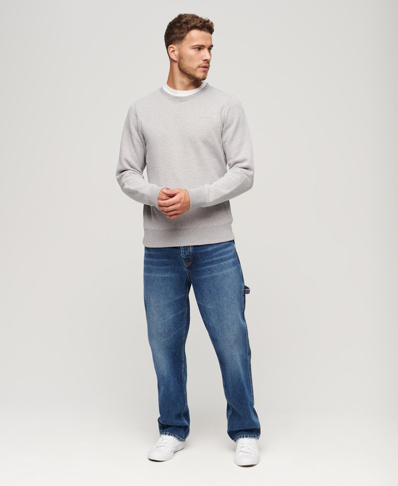 bluza vintage w kolorze college grey marl