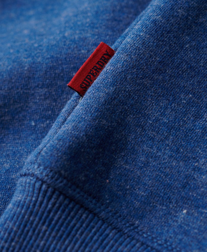 bluza essential logo crew w kolorze midwest blue marl
