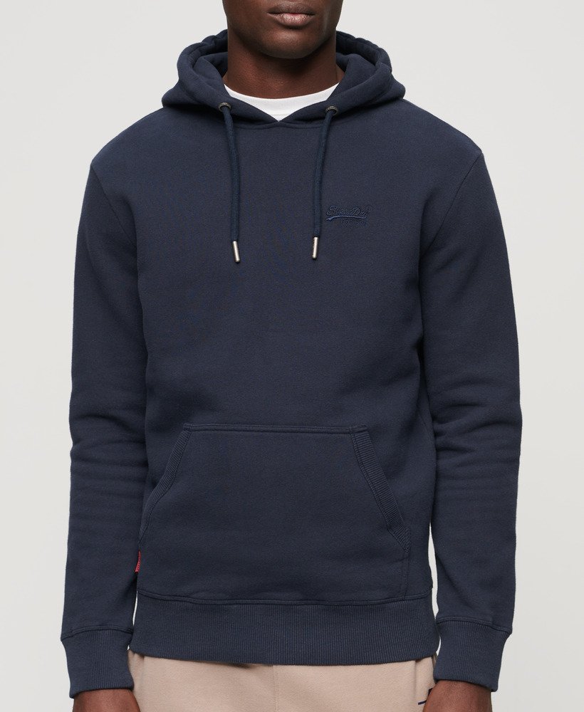 bluza z kapturem essential logo w kolorze eclipse navy
