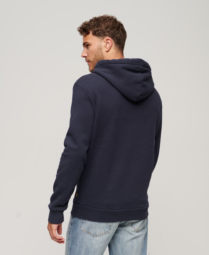 bluza z kapturem vintage box gradient w kolorze atlantic navy