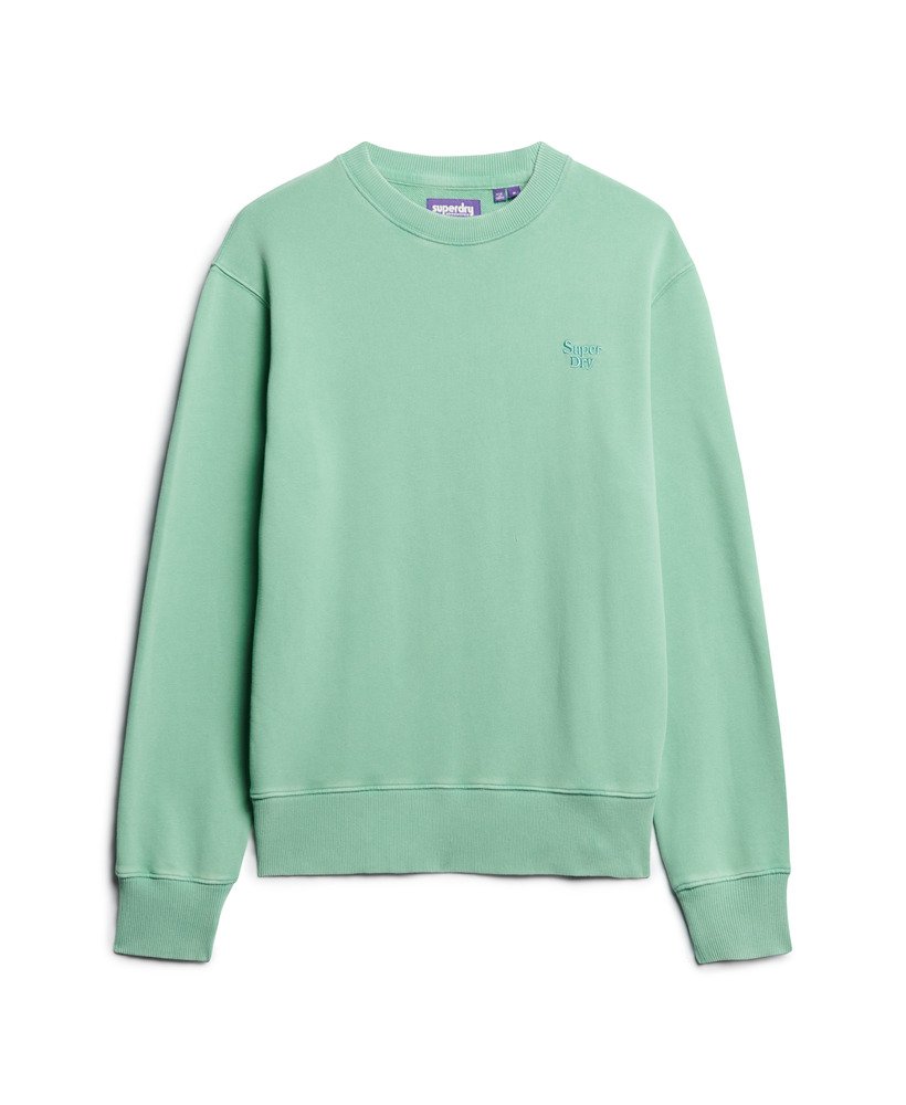 bluza vintage washed w kolorze laguny aqua