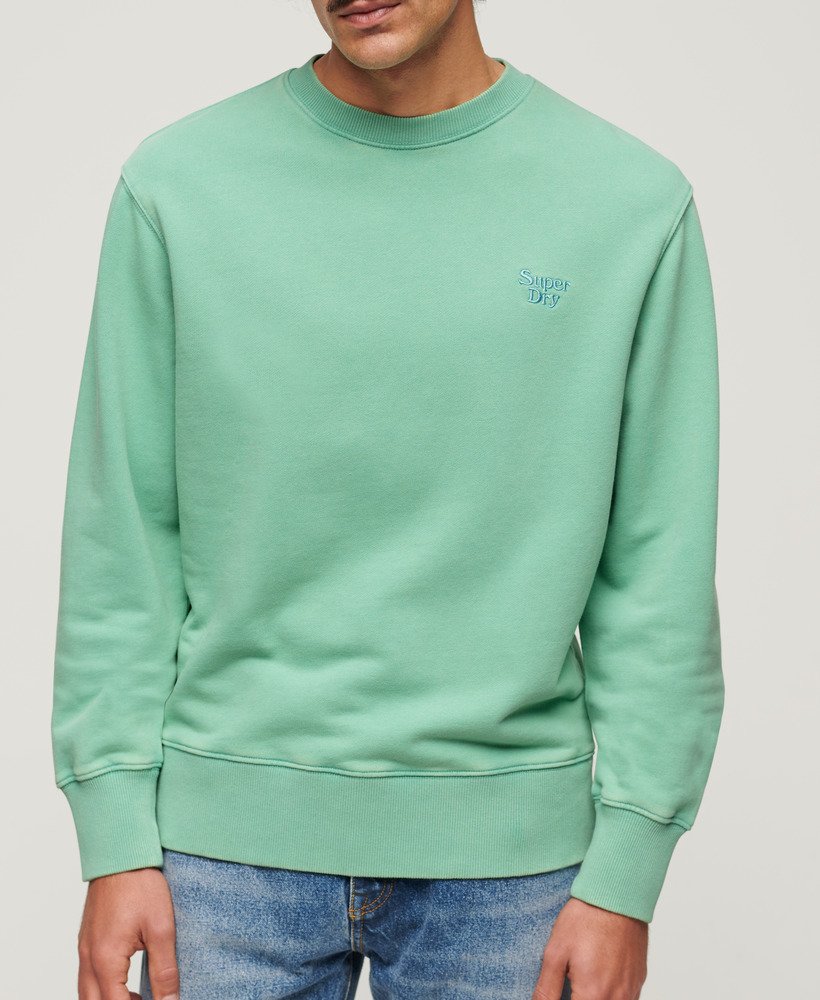 bluza vintage washed w kolorze laguny aqua