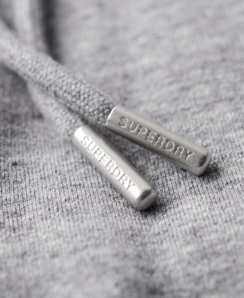 bluza z kapturem essential logo w kolorze ciemnoszarym z plamkami i melanżem