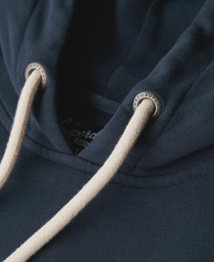 bluza z kapturem i nadrukiem w kolorze eclipse navy