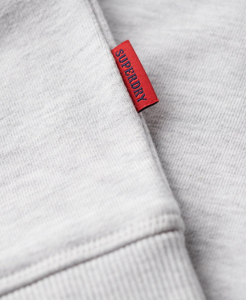 bluza essential logo crew w kolorze glacier grey marl