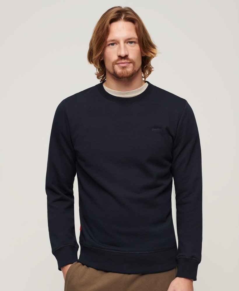 bluza essential logo crew w kolorze eclipse navy