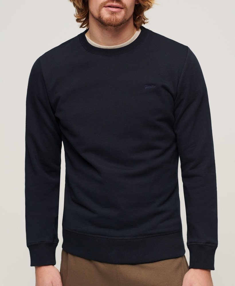 bluza essential logo crew w kolorze eclipse navy