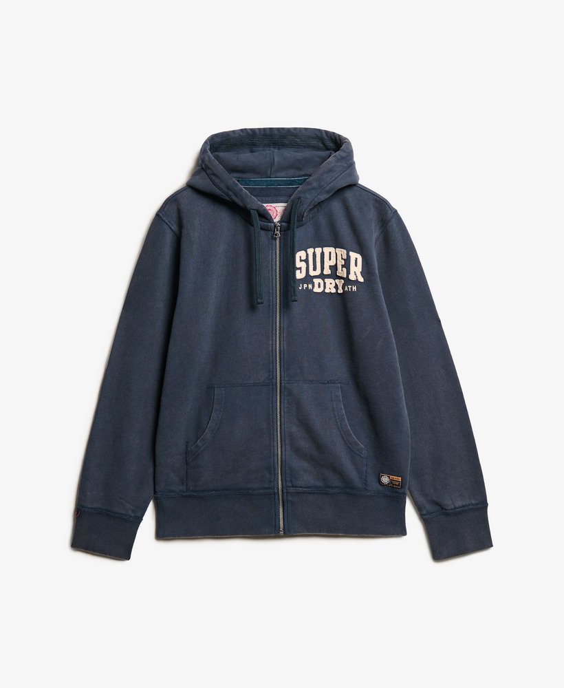 bluza z kapturem vintage athletic w kolorze rich navy