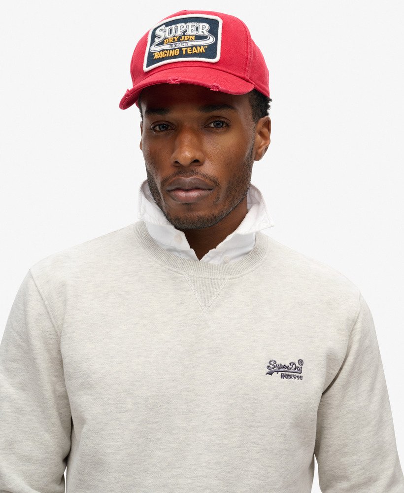 bluza essential logo crew w kolorze glacier grey marl