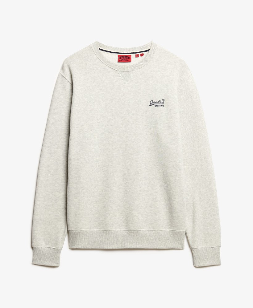 bluza essential logo crew w kolorze glacier grey marl