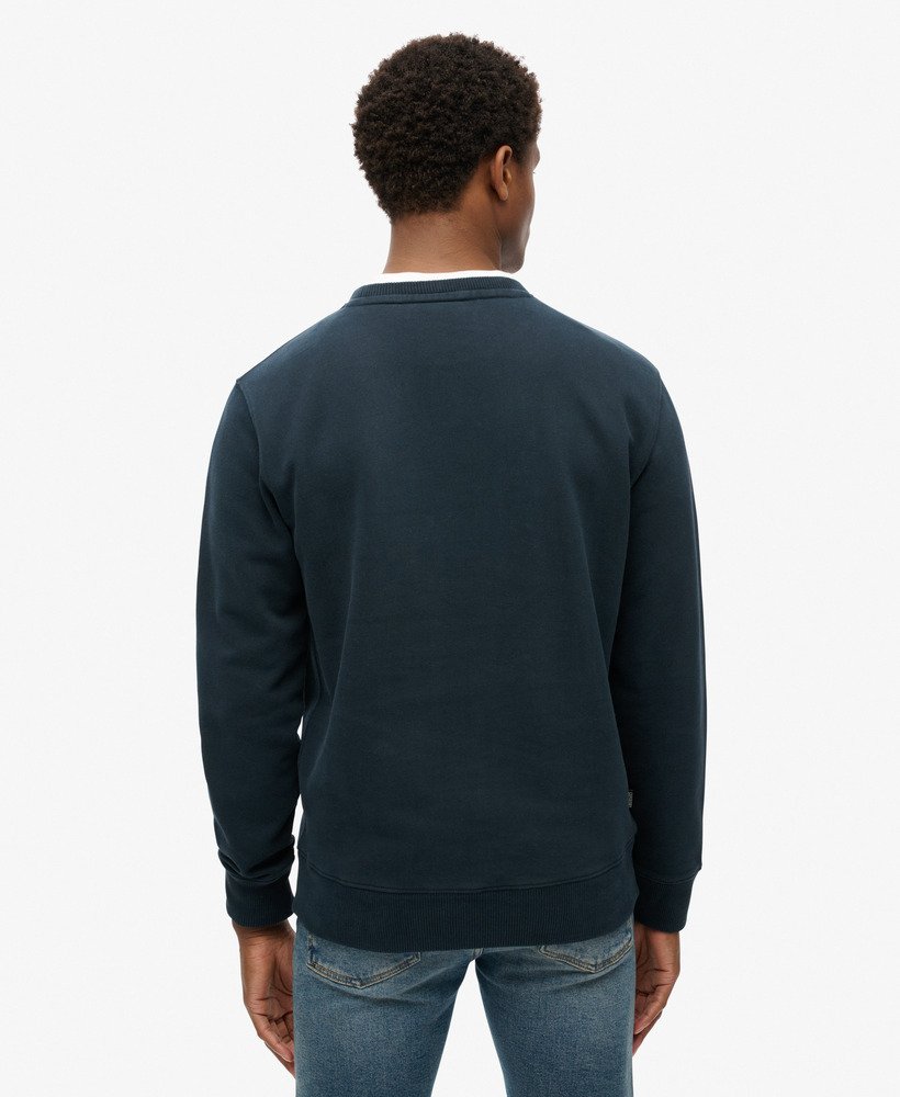 bluza essential logo crew w kolorze eclipse navy
