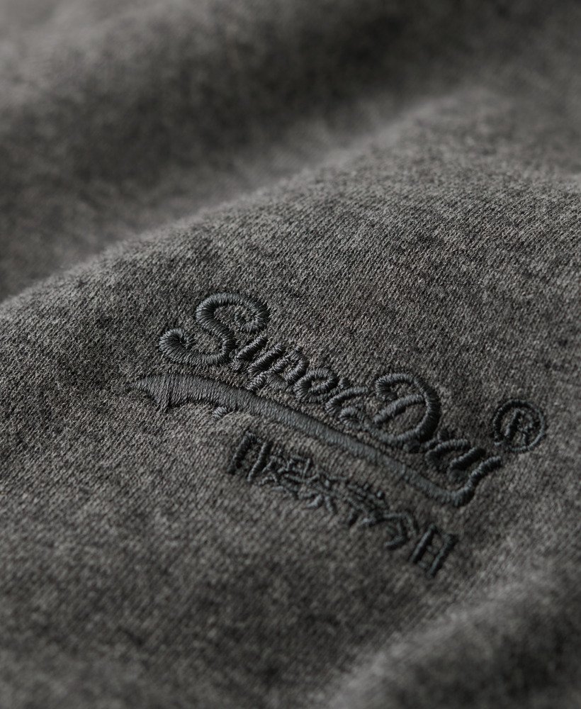 bluza essential logo crew w kolorze carbon grey marl