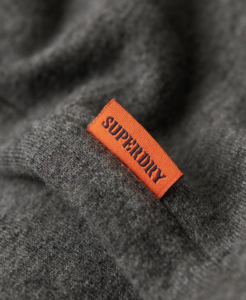 bluza essential logo crew w kolorze carbon grey marl