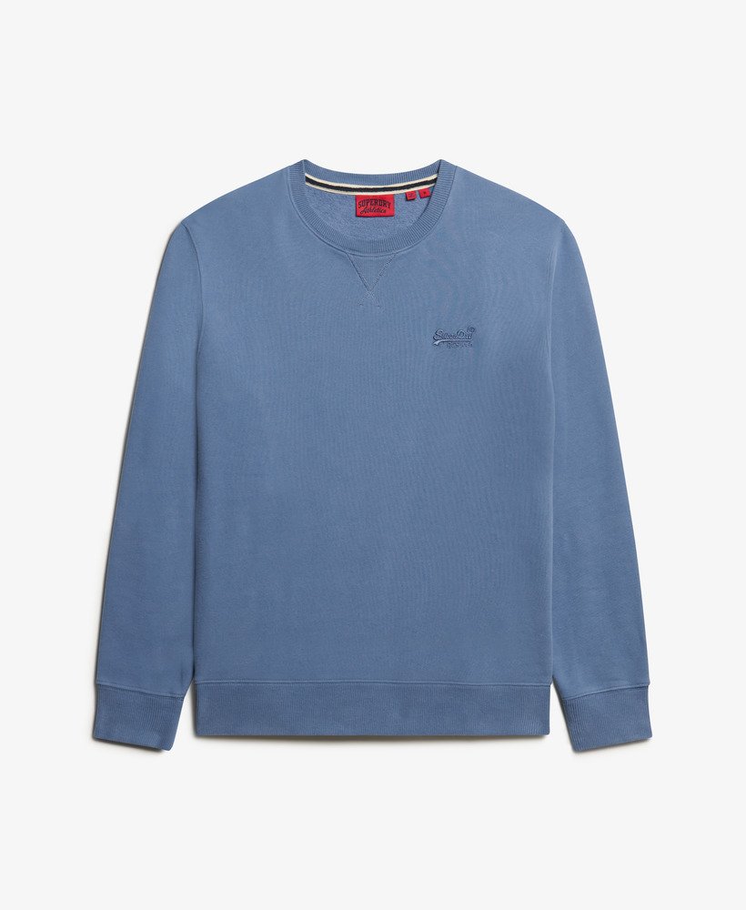bluza essential logo crew w kolorze moonlight blue