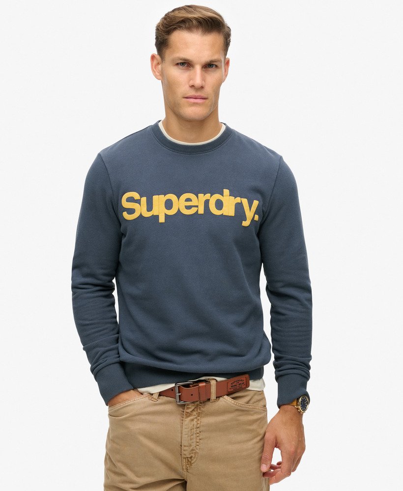 klasyczna bluza z logo core w kolorze lauren navy