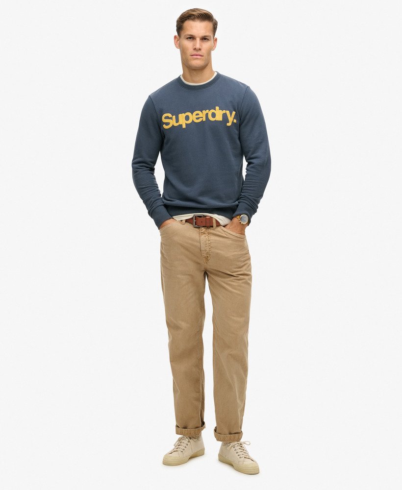 klasyczna bluza z logo core w kolorze lauren navy