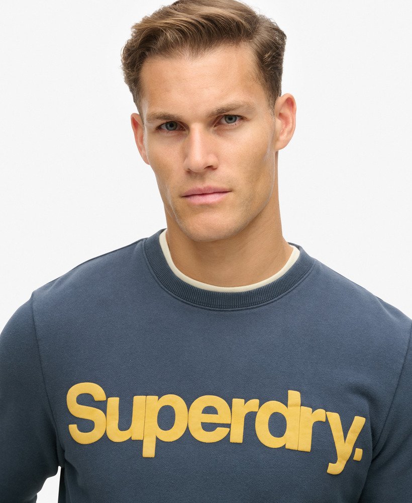 klasyczna bluza z logo core w kolorze lauren navy