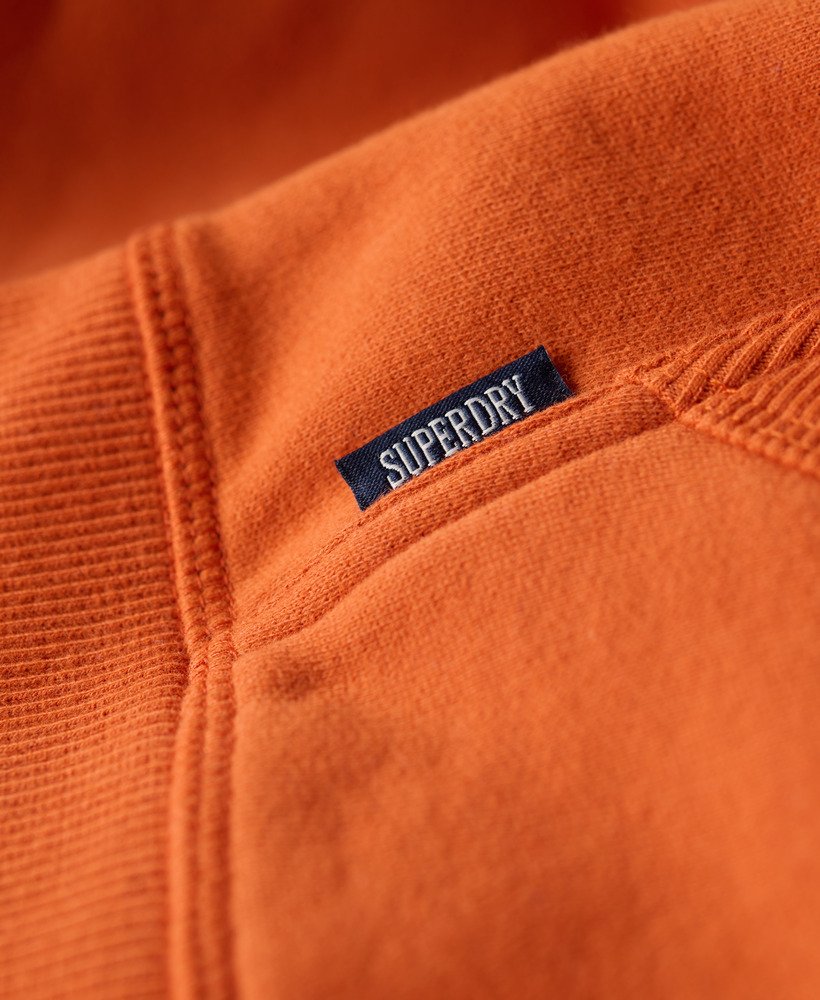bluza z kapturem essential logo w kolorze jesiennego brązu glaze