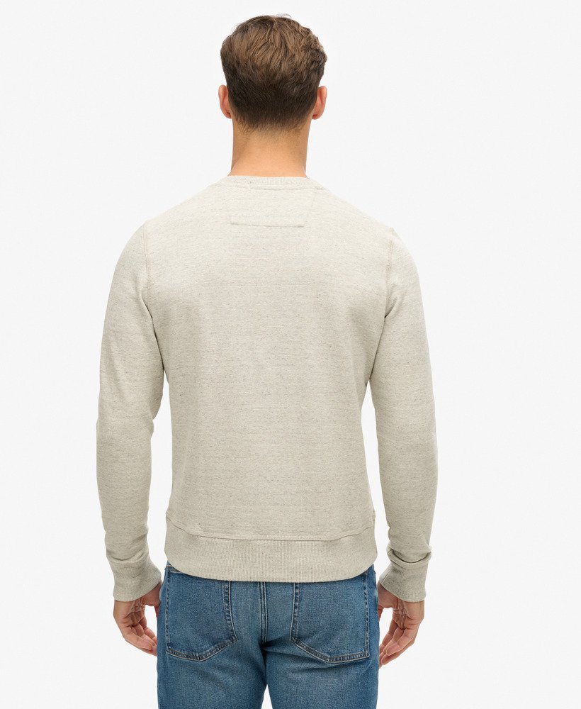 bluza z nadrukiem surplus crew w spranym kolorze surplus grey feeder