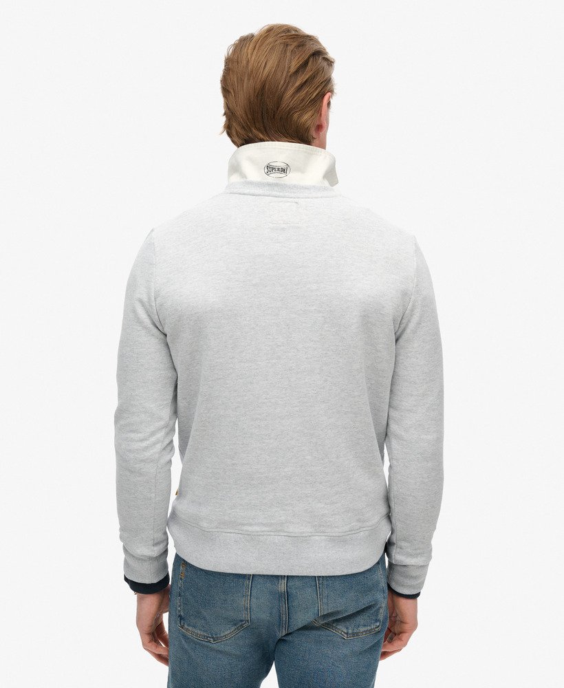bluza z nadrukiem outdoors w kolorze flake grey marl