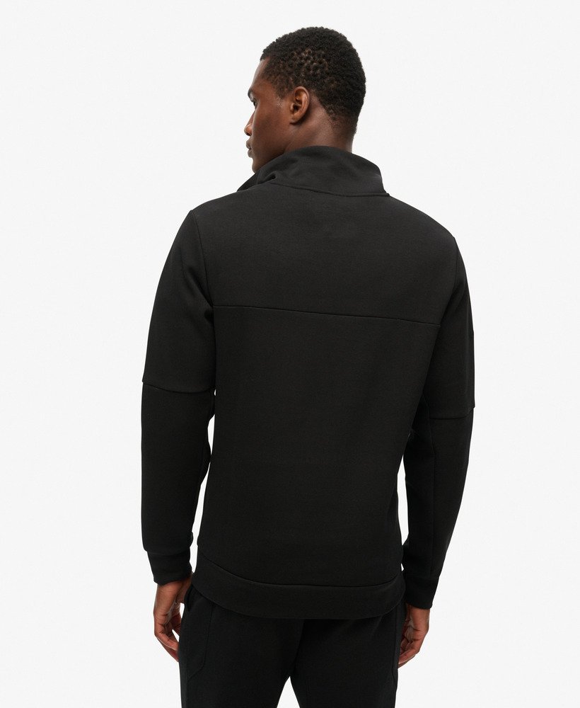 bluza tech loose half zip w kolorze czarnym