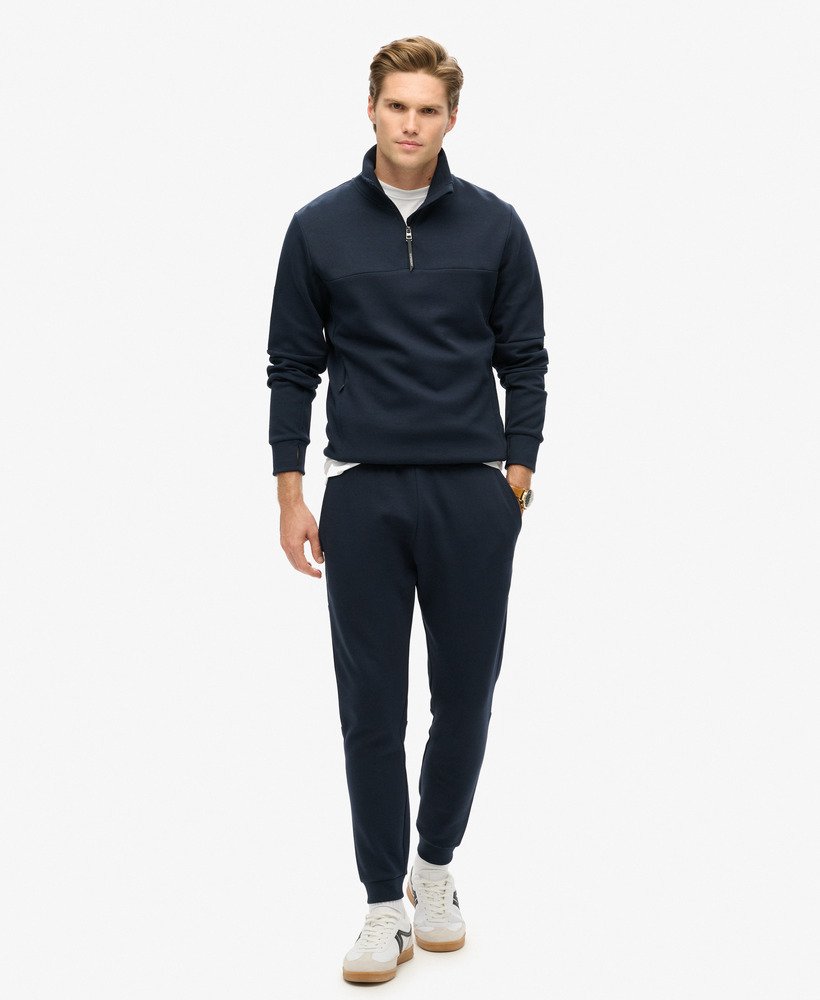 bluza tech loose half zip w kolorze gŁĘbokiego granatu