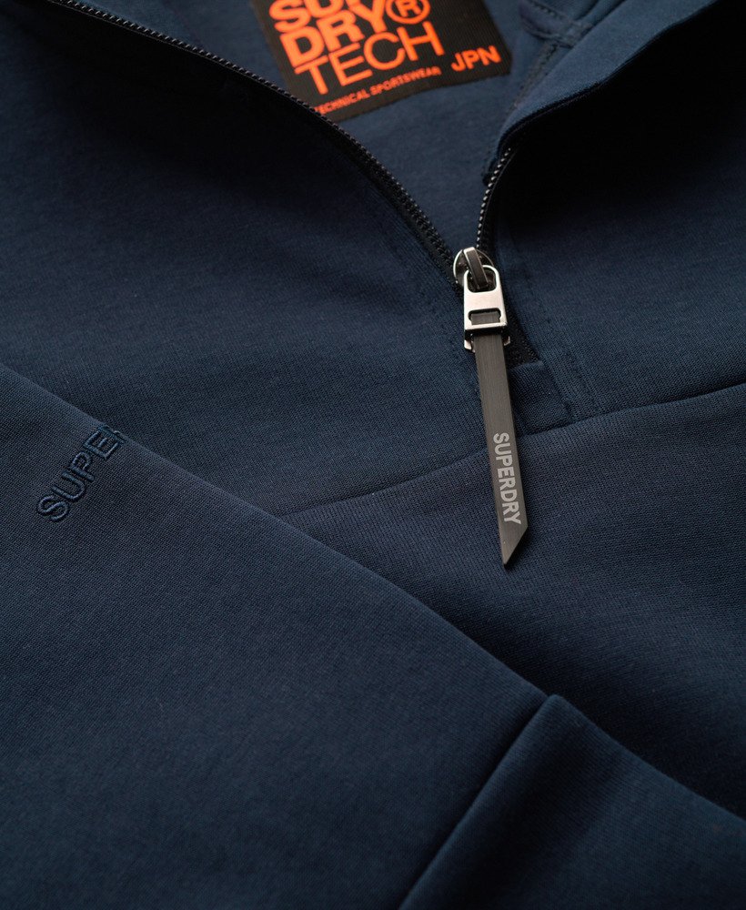 bluza tech loose half zip w kolorze gŁĘbokiego granatu