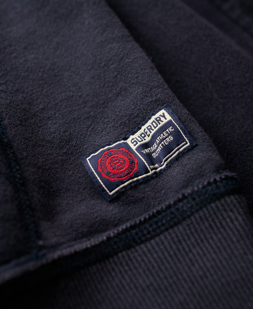 bluza z kapturem vintage athletic w kolorze eclipse navy
