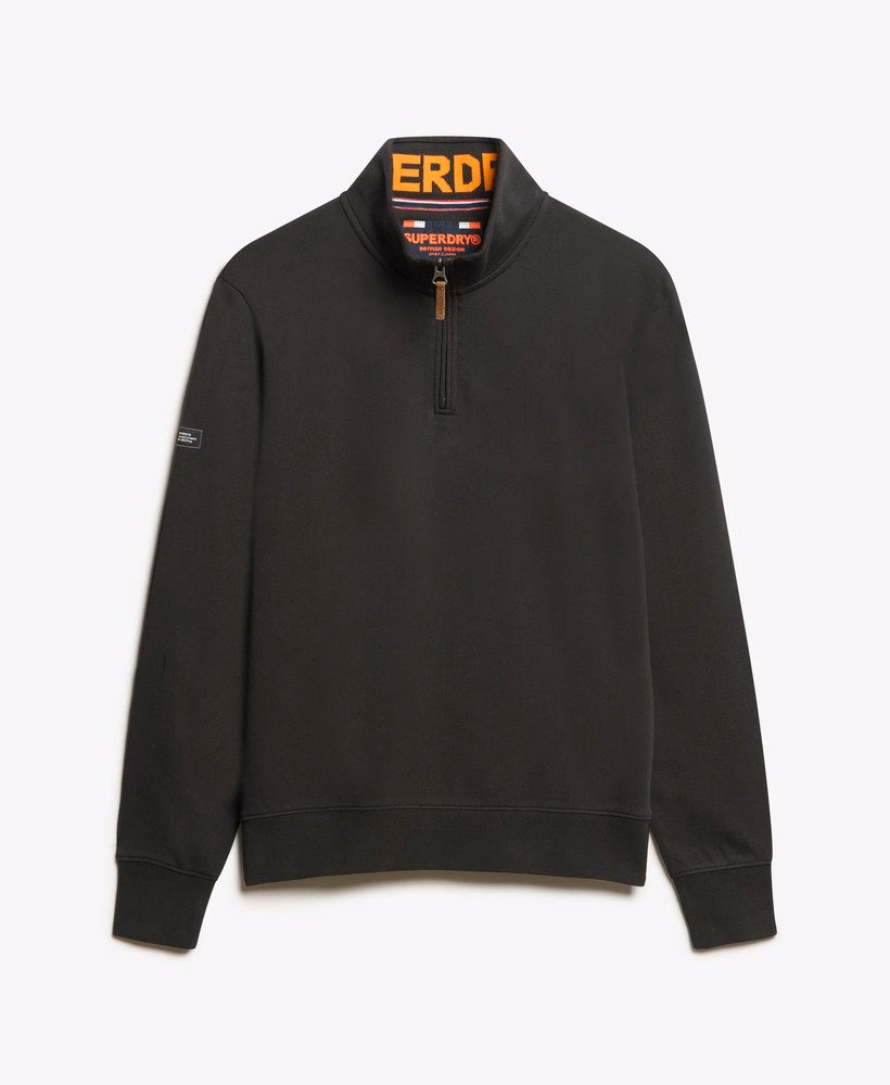 Bluza z logo Core zapinana na pół suwaka