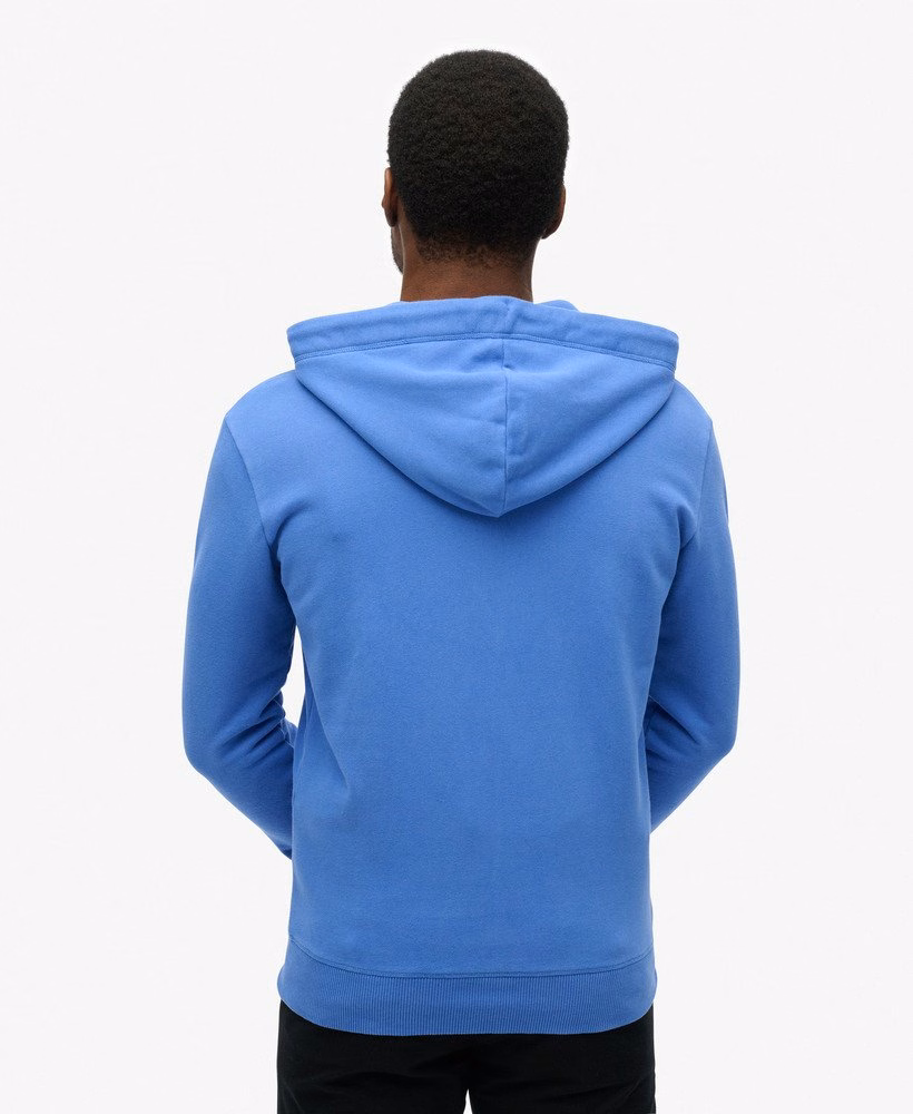 Bluza z kapturem Essential Logo Half Brushed zapinana na zamek