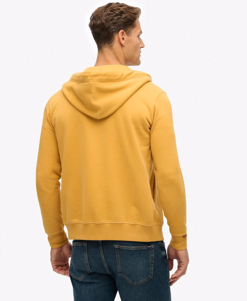 Bluza z kapturem Essential Logo Half Brushed zapinana na zamek