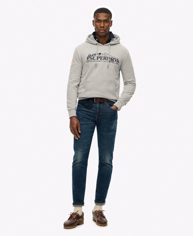 Bluza z kapturem Outdoor Scene Relaxed