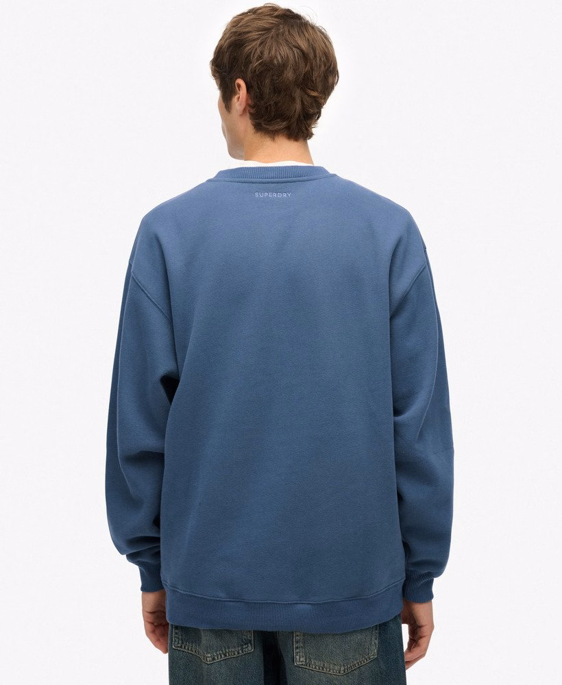 Bluza oversize z okrągłym dekoltem