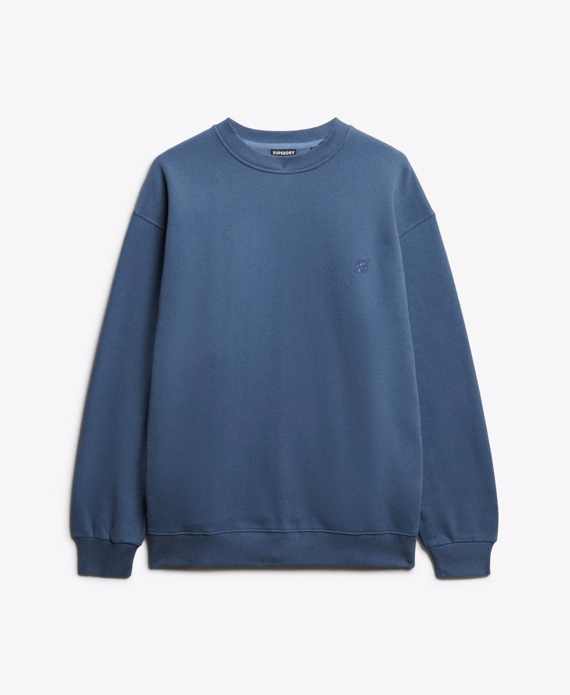 Bluza oversize z okrągłym dekoltem
